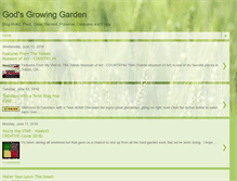 Tablet Screenshot of godsgrowinggarden.com